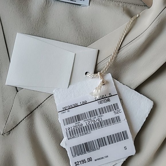 Brunello Cucinelli silk blouse - Picture 2 of 8